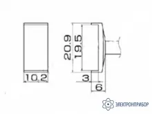 T12-1008 — паяльная сменная композитная головка для станций FX-950/ FX-951/FX-952/FM-203 фото 1
