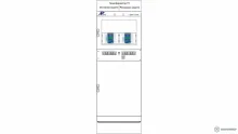 ШЭРА-Т-2006 — шкаф защит двухобмоточного трансформатора и АУВ стороны ВН фото 1