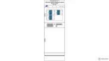 ШЭРА-Т-3009 — шкаф защит двухобмоточного трансформатора, АУВ сторон ВН и НН фото 1
