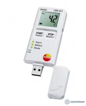 testo 184 G1 — мини-логгер данных температуры, влажности и ударной нагрузки фото 1