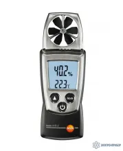 testo 410-1 — анемометр с крыльчаткой, со встроенным NTC сенсором измерения температуры воздуха фото 1