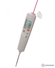 testo 826-T4 — инфракрасный термометр с лазерным целеуказателем и проникающим пищевым зондом фото 1