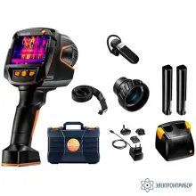 testo 883 (30°x23°, 12°x9°) — тепловизор со стандартным и  теле - объективами фото 1