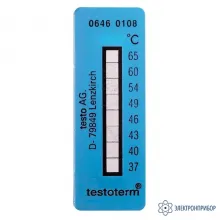 0646 0108 — самоклеющиеся термоиндикаторы 37-65°C фото 1