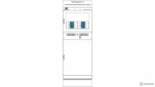 ШЭРА-ТТ-2003 — шкаф защит трехобмоточного транcформатора и АУВ стороны ВН фото 1