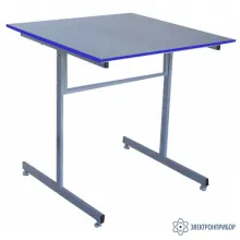 УПУС-015 ESD HPL — стол приставной укороченный антистатический (ЛДСП с антистатическим HPL пластиком) фото 1