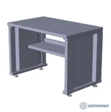 V6-1200 HPL ESD (цвет RAL 7035) — верстак антистатический (ЛДСП с антистатическим HPL пластиком) фото 1