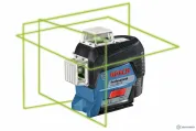 Bosch GLL 3-80 CG + BM 1 + GBA 12V + L-Box — лазерный уровень фото