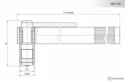 ИДх-L90 — преобразователь для измерения толщины покрытий внутри труб фото