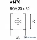 A1476 — головка BGA фото