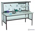 АРМ-4150-ESD — стол монтажника радиоаппаратуры с антистатической столешницей фото