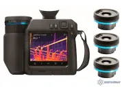 FLIR T865/24°/14°/42° — тепловизор со стандартным объективом, телеобъективом и широкоугольным объективом фото