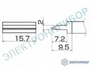 T12-1402 — паяльная сменная композитная головка для станций FX-950/ FX-951/FX-952/FM-203 фото