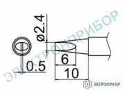 T12-D24Z — паяльная сменная композитная головка для станций FX-950/ FX-951/FX-952/FM-203 фото