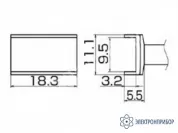 T12-1003 — паяльная сменная композитная головка для станций FX-950/ FX-951/FX-952/FM-203 фото