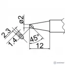 T20-BCM2 — наконечник для станций FX-838 фото